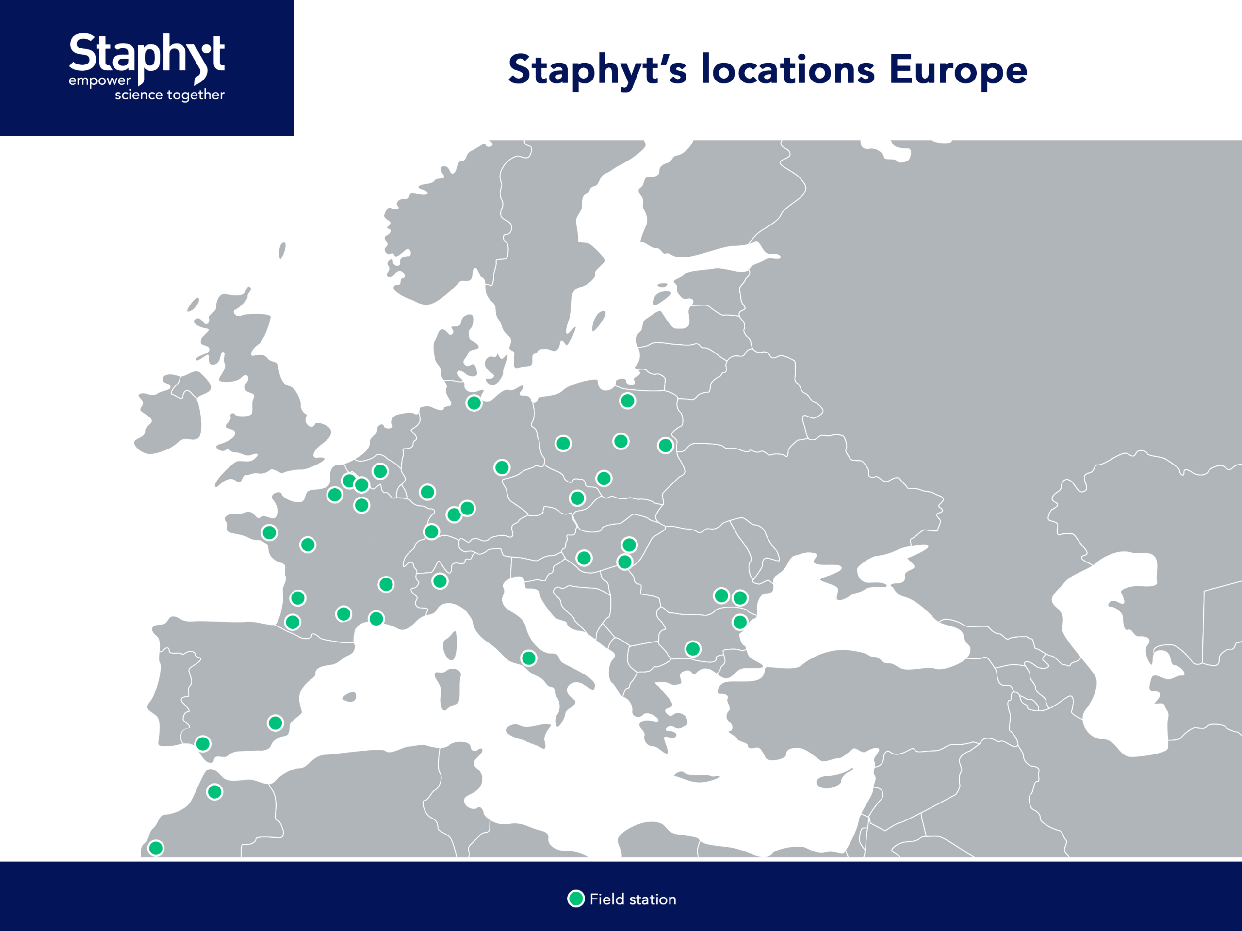 2026 Staphyt locations FIELD GEP_Europe