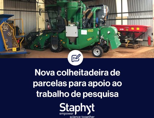 Nova colheitadeira de parcelas chega à estação experimental de Formosa – GO